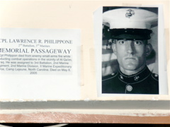 Cpl Phillipone Memorial