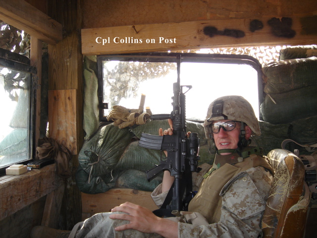 Cpl. Collins on Post_r