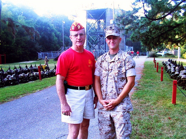 Dougherty & Cpl Chris Lewis