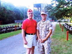 Dougherty & Cpl Chris Lewis